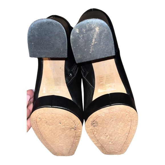 Jessica Simpson Kilise Slant Boot Zipper Square Toe 4 in  Block Heel Women’s 10 - Picture 7 of 13